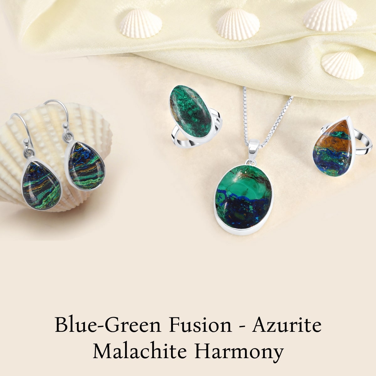 Azurite Malachite Harmony: Where Blue and Green Unite in Beauty Azurite Malachite