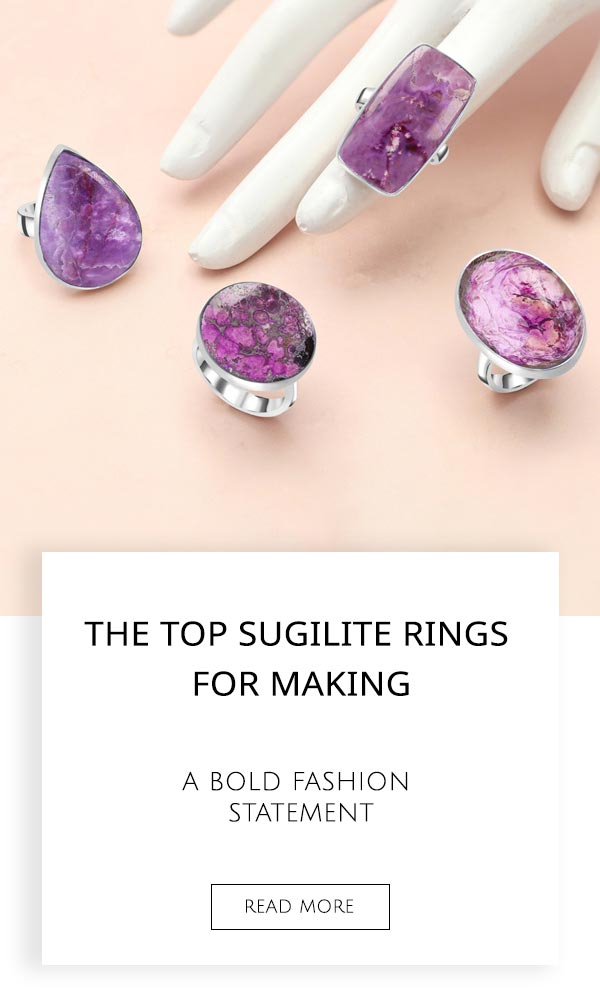 Sugilite Rings