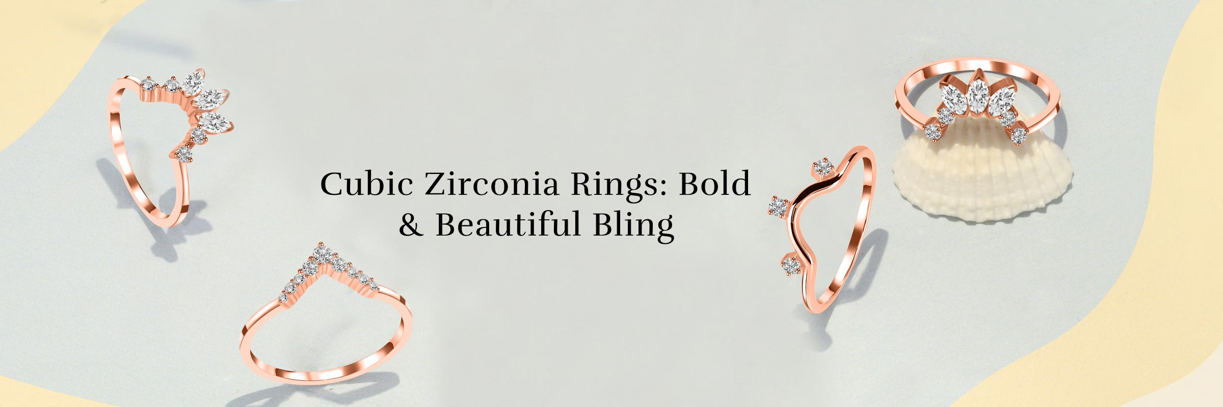 Cubic Zirconia Rings