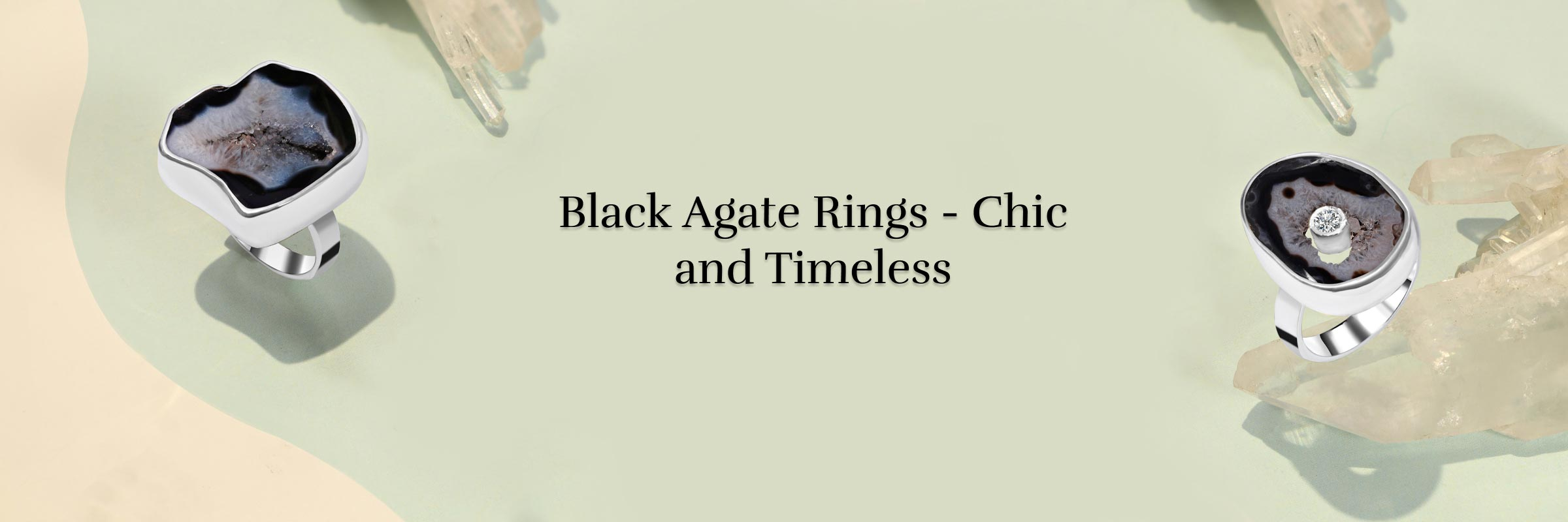 How To Style Yourself With Mesmerizing Black Agate Ring? Black Agate Ring