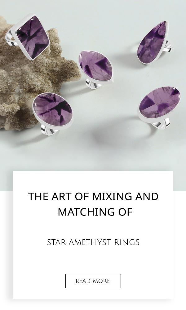 Star Amethyst Rings
