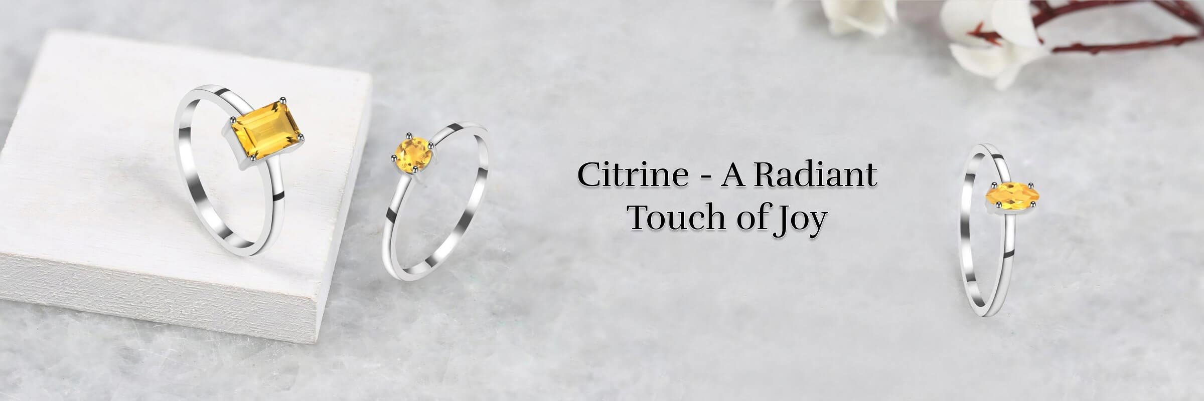 Gorgeous Citrine Rings For Special Moments - Feel The Sunlight Celebrating With You Citrine Rings
