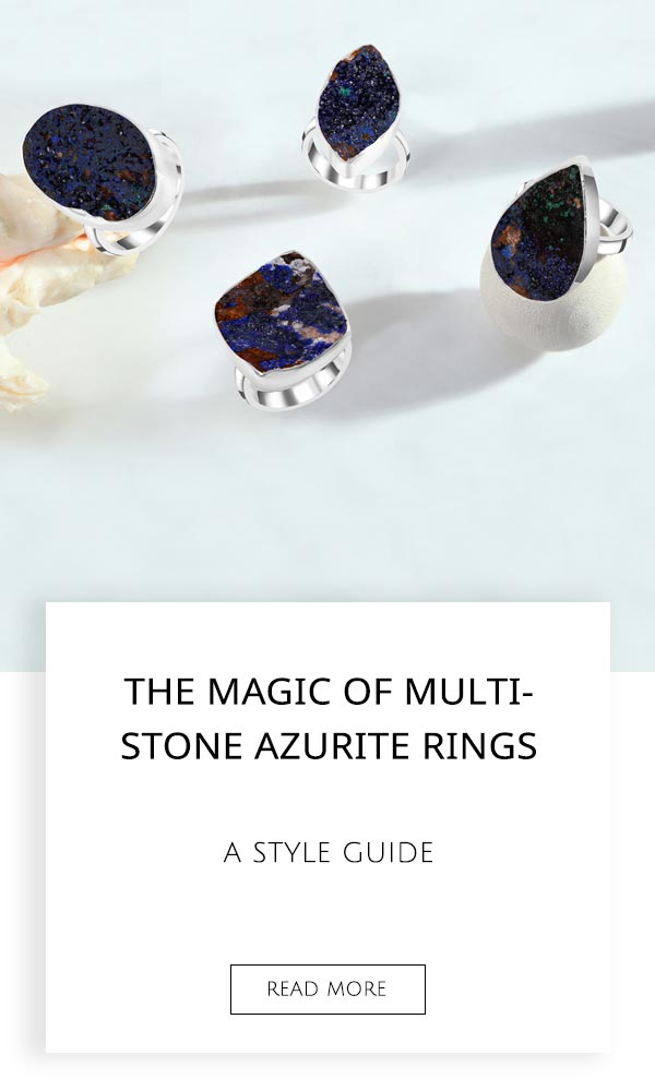 Azurite Rings