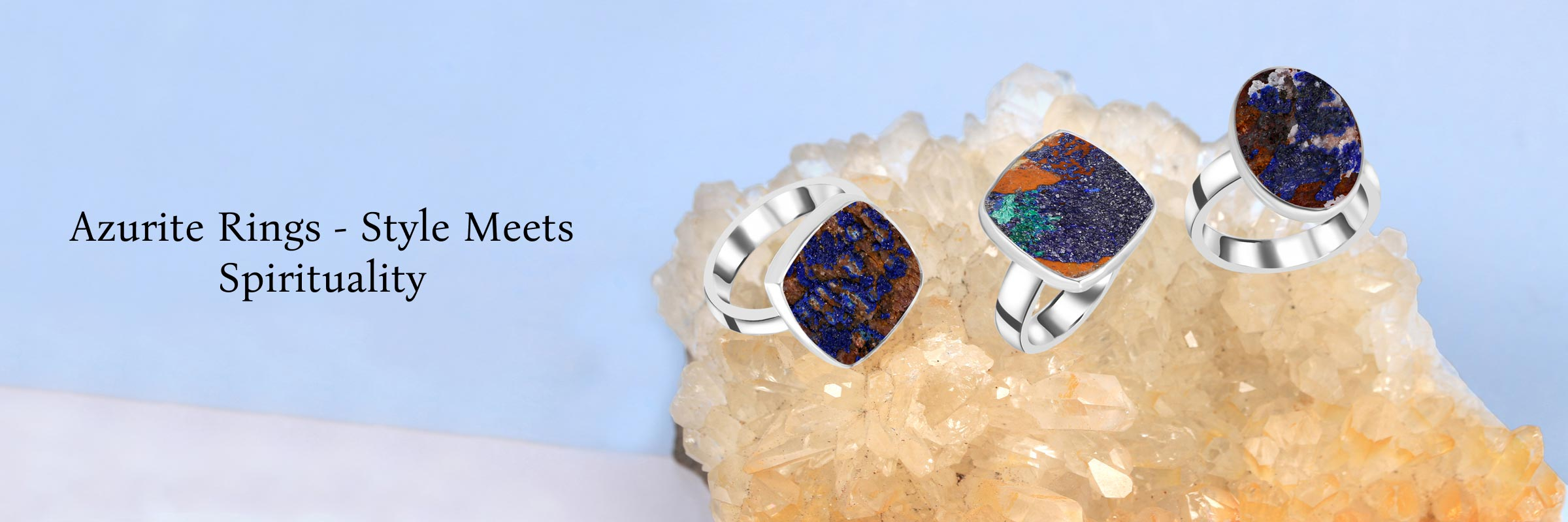 How to Style Azurite Rings