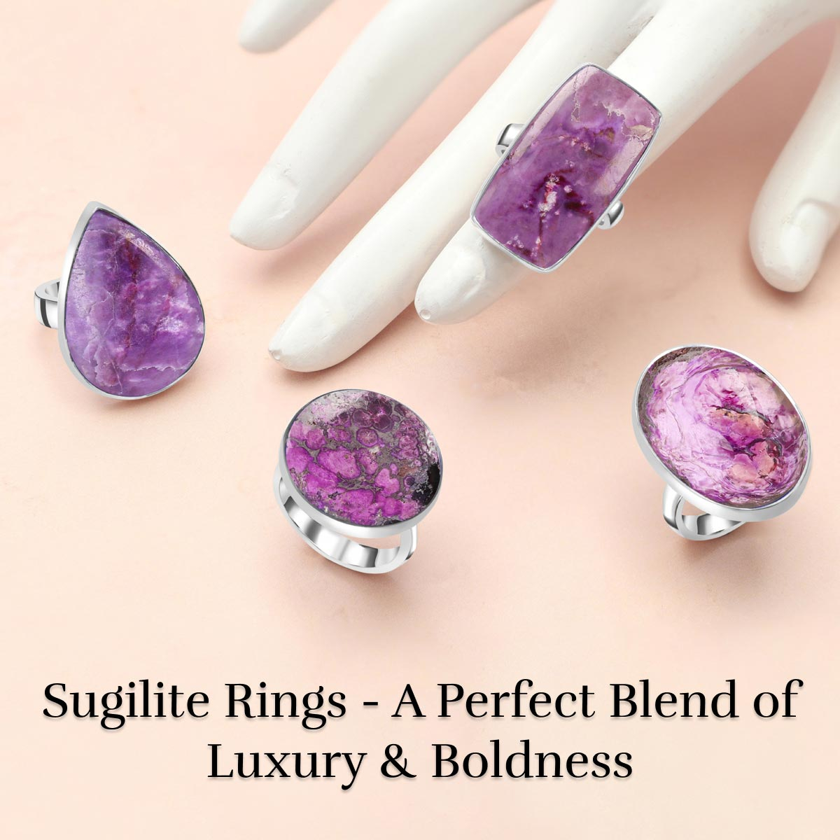 The Top Sugilite Rings for Making a Bold Fashion Statement Sugilite Rings