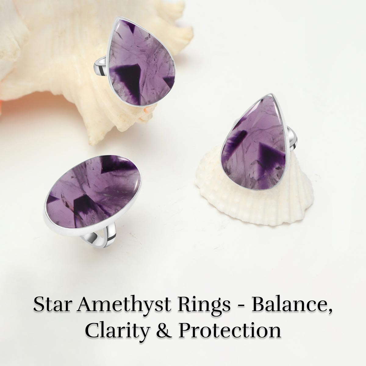 Healing And Therapeutic Benefits of Wearing Star Amethyst Rings