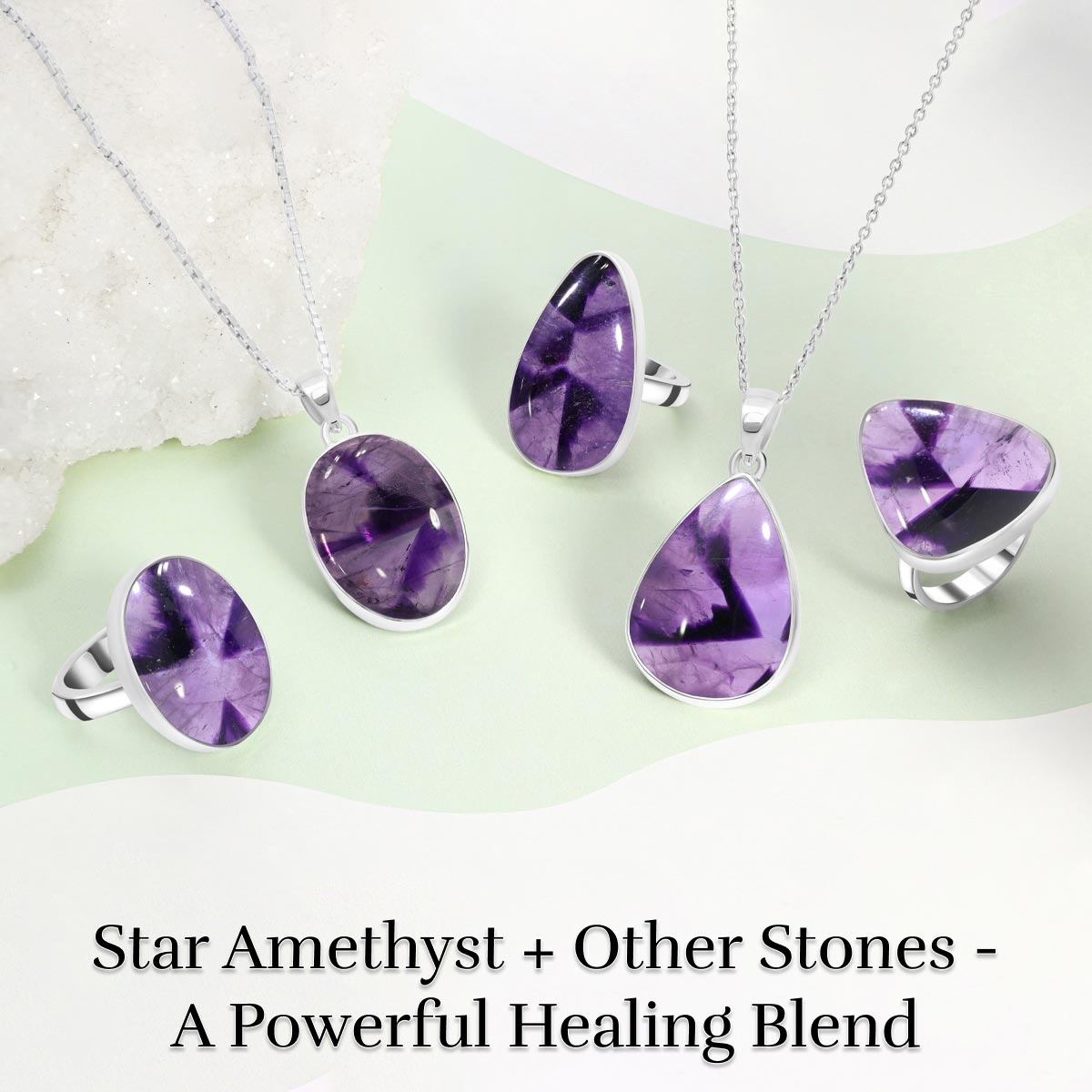 Star Amethyst Crystal