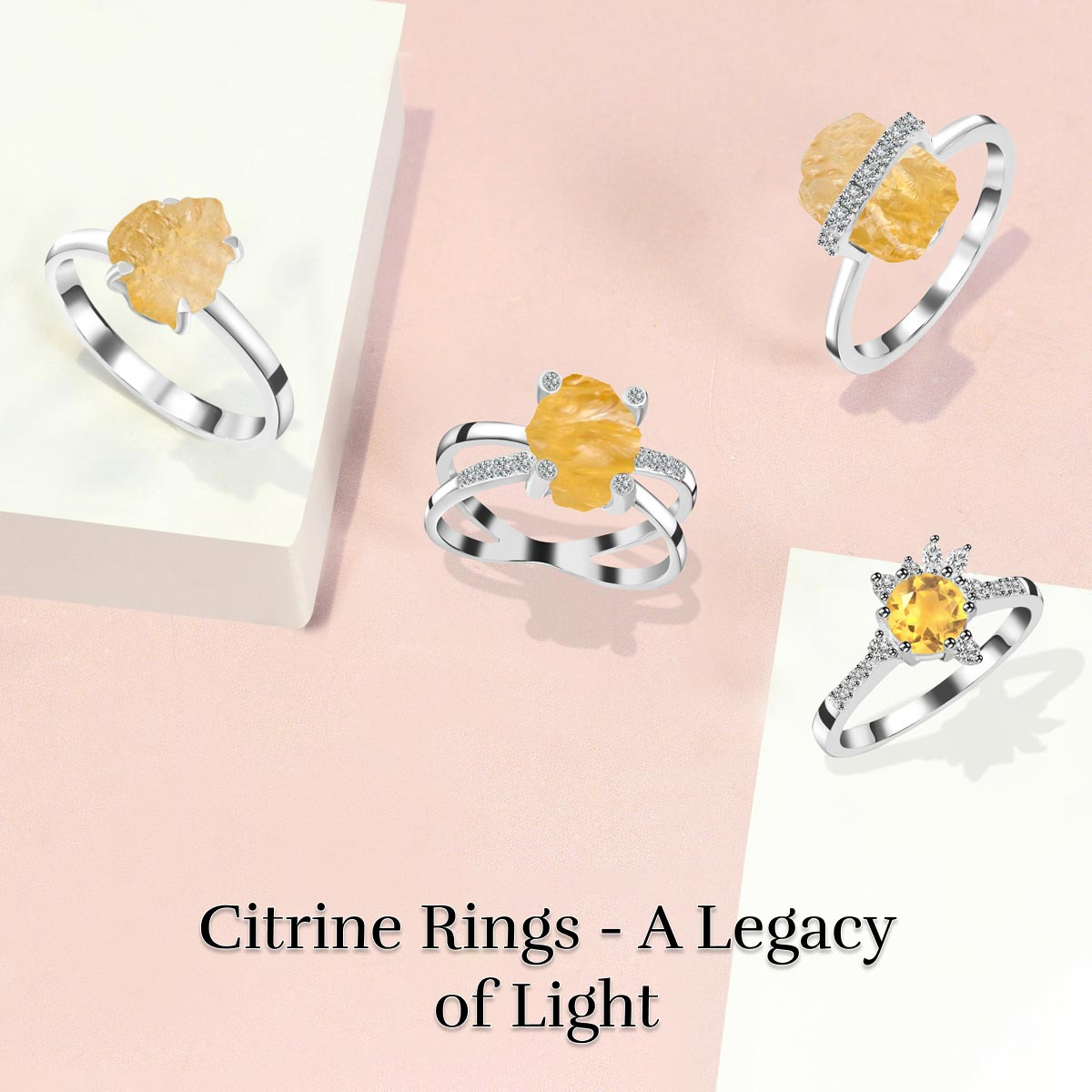 The Best Citrine Rings for Symbolizing Life's Special Moments Citrine Rings