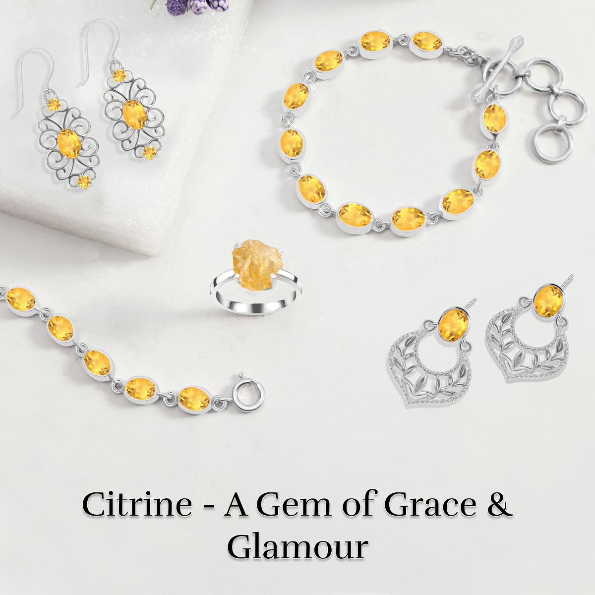 An Ode to Classic Aura - Glamorous Citrine Jewelry To Sparkle Every Inch Citrine Jewelry