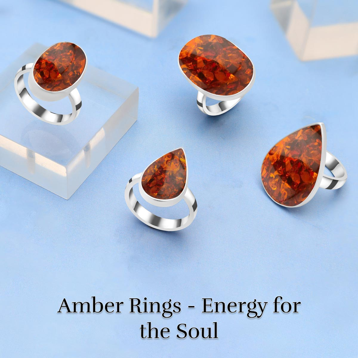 Let's Heal our Souls with Synthetic Amber Rings Let's Heal our Souls with Synthetic Amber Rings