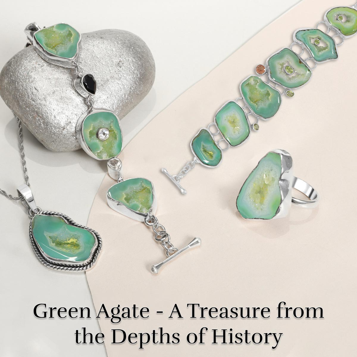 Green Agate History - What Early Era Holds For Us? Green Agate Rings
