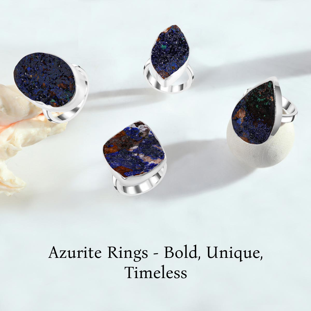 Azurite Rings