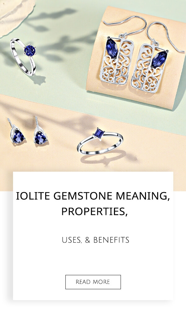 Iolite Gemstone: Meaning, Properties, Uses, & Benefits
