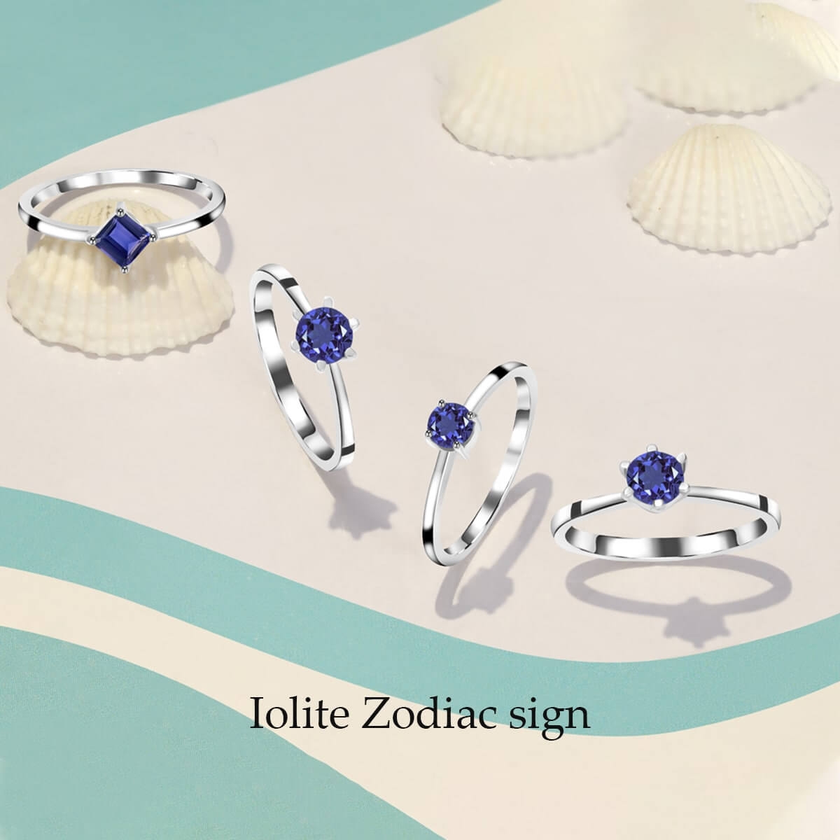 Iolite Zodiac sign Iolite Zodiac sign