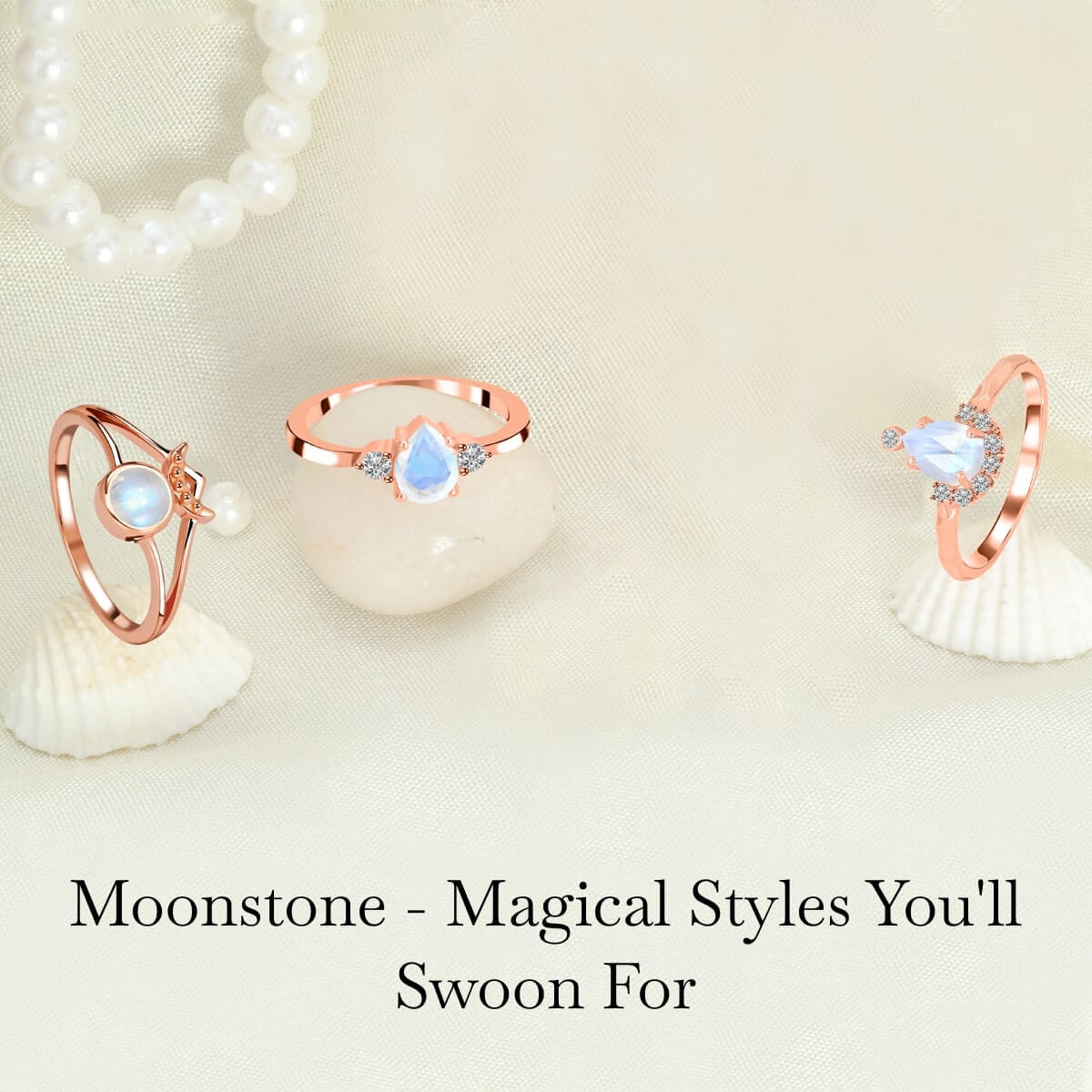 Moonstone Engagement Rings