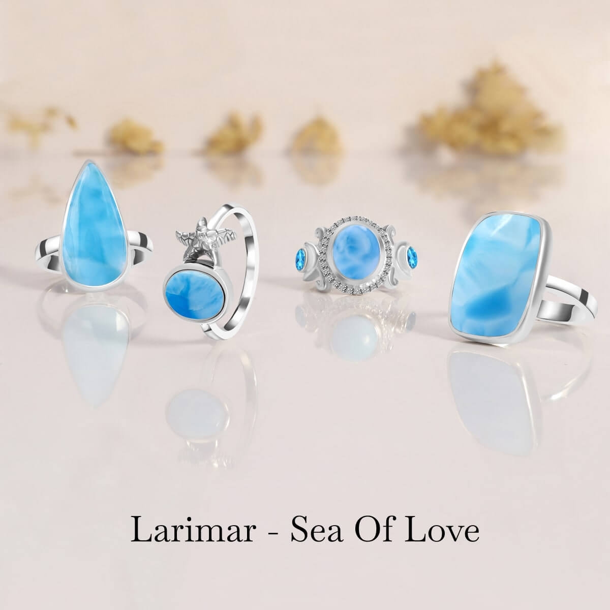Larimar Engagement Rings Larimar Engagement Rings