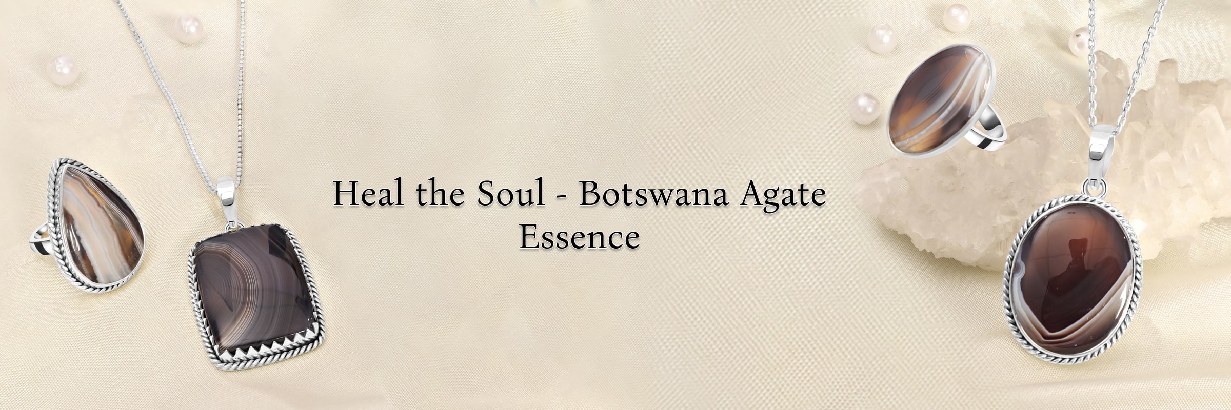 Botswana Agate: Nurturing the Soul with its Healing Touch Botswana Agate