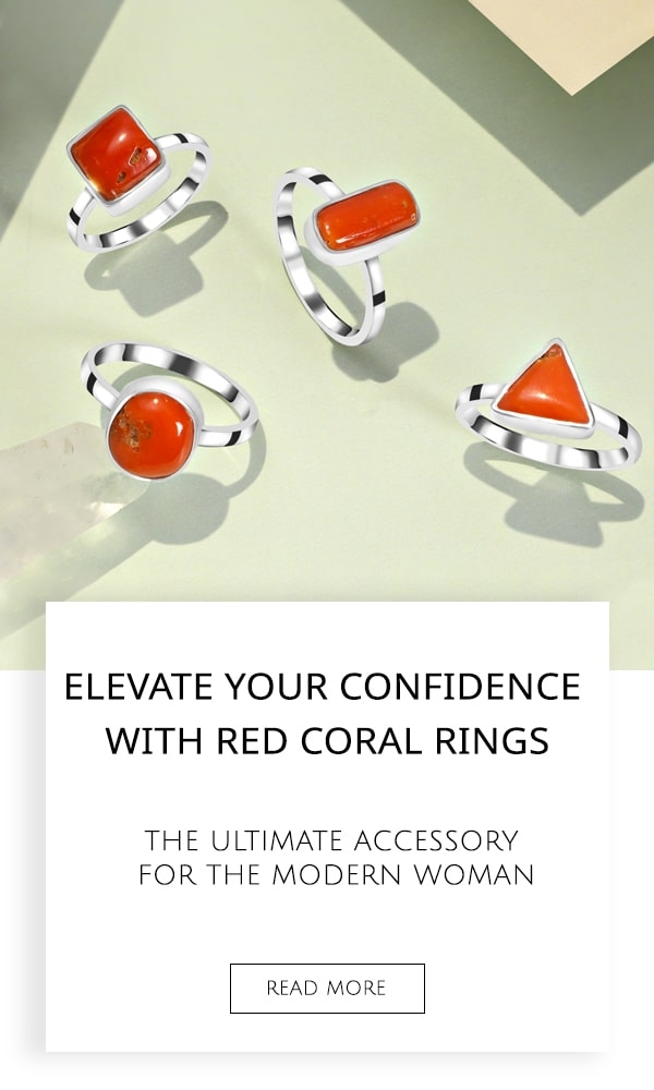 Red Coral Rings