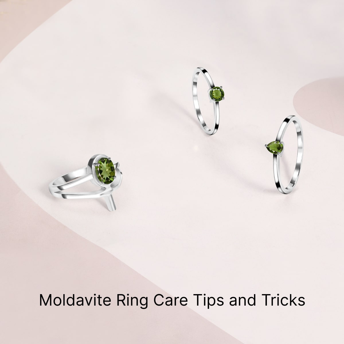 Cleaning, Care, and Maintenance of Your Moldavite Ring