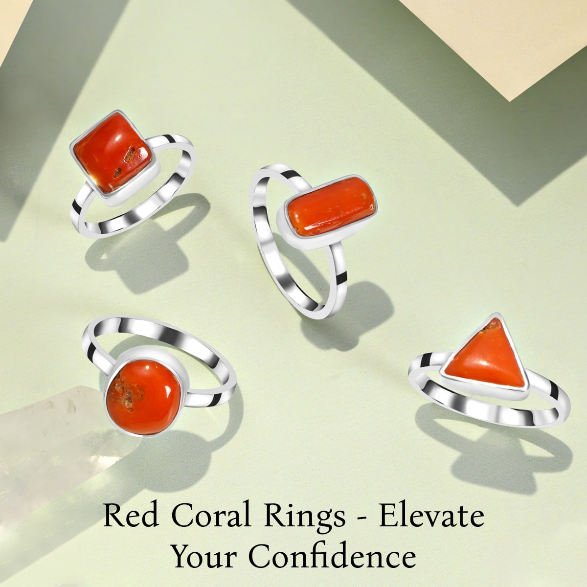 Elevate Your Confidence with Red Coral Rings: The Ultimate Accessory for the Modern Woman Red Coral Rings