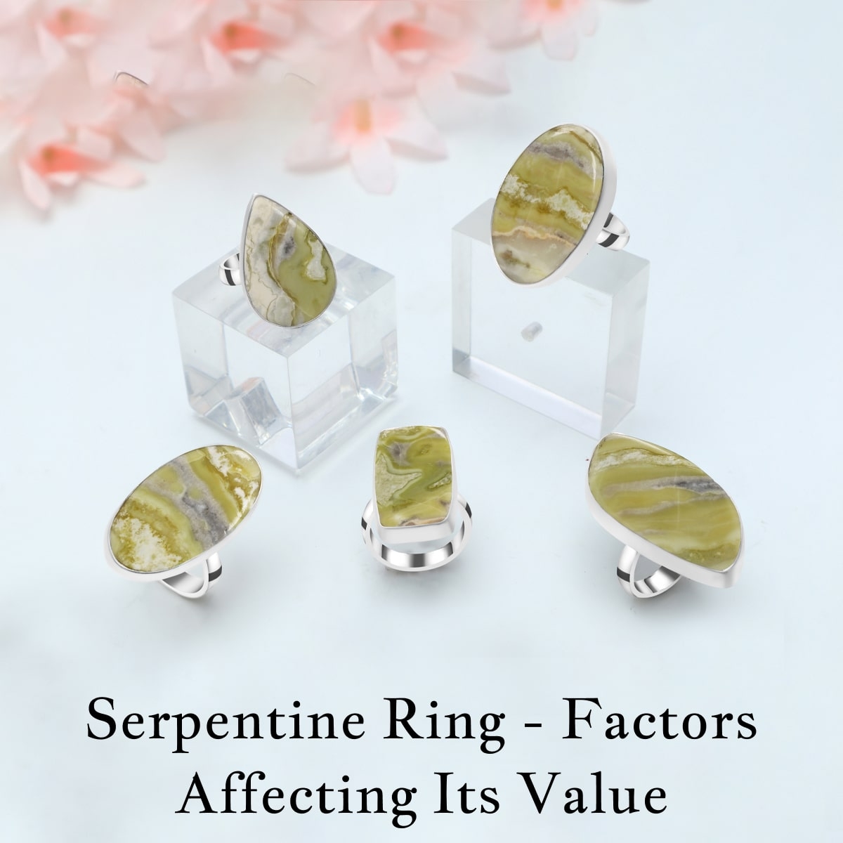 Factors Determining the Value of a Serpentine Stone Set in a Serpentine Ring