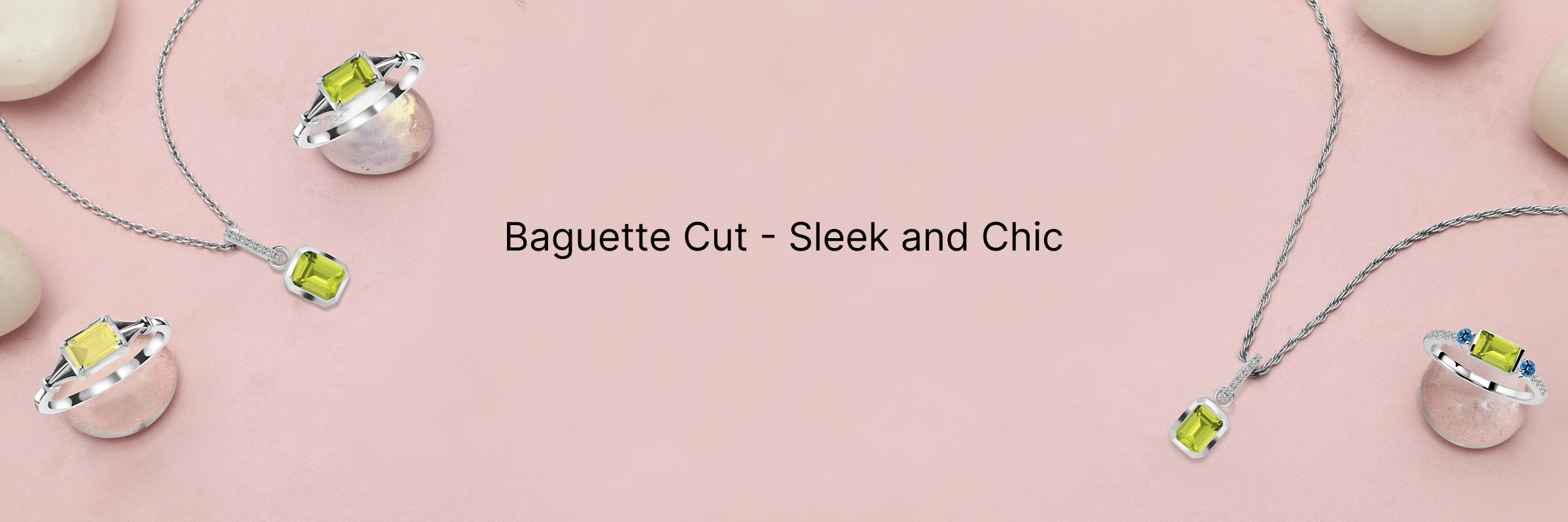 Baguette Cut Baguette Cut Rings
