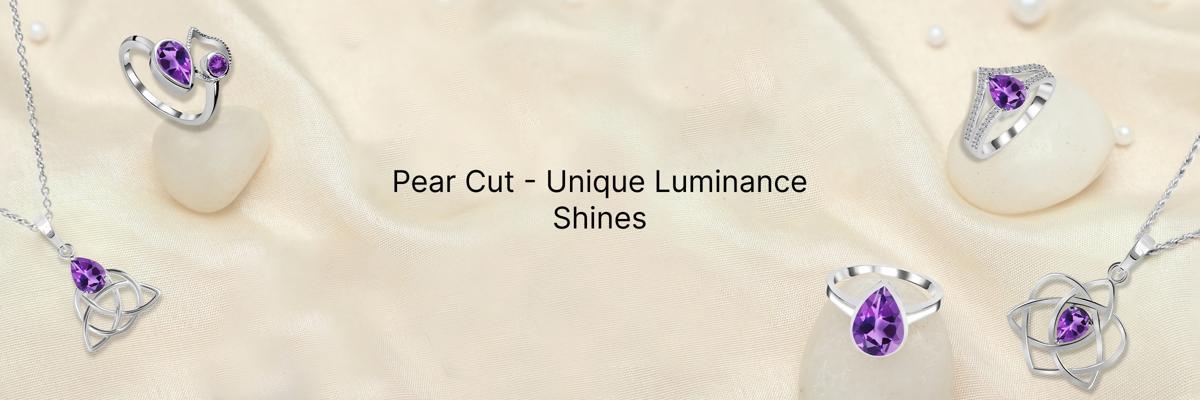 Pear Cut Rings