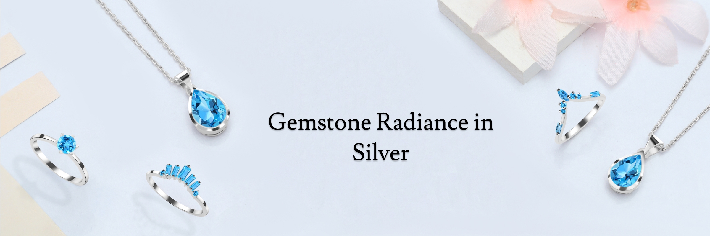 Silver Gemstone Jewelry