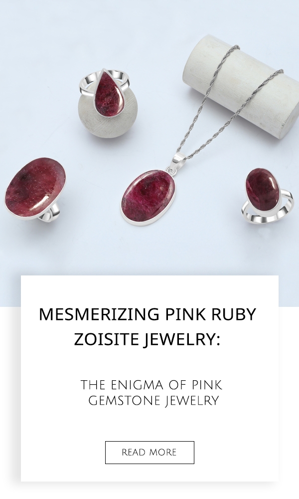 Pink Ruby Zoisite Jewelry