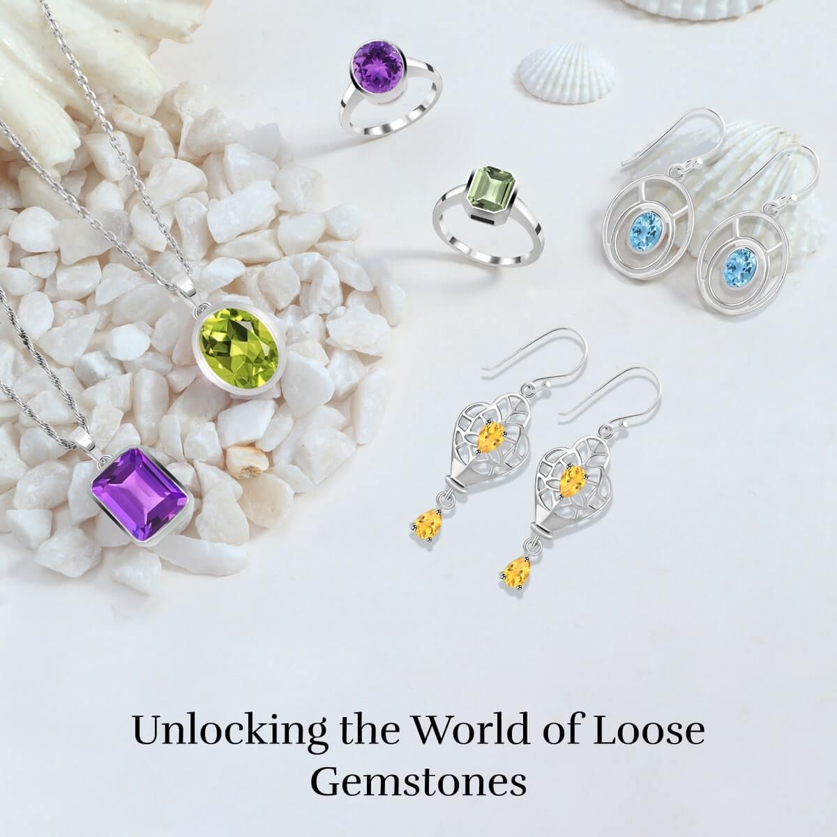 List of Loose Gemstones: Color, Properties, Healing Benefits and Value