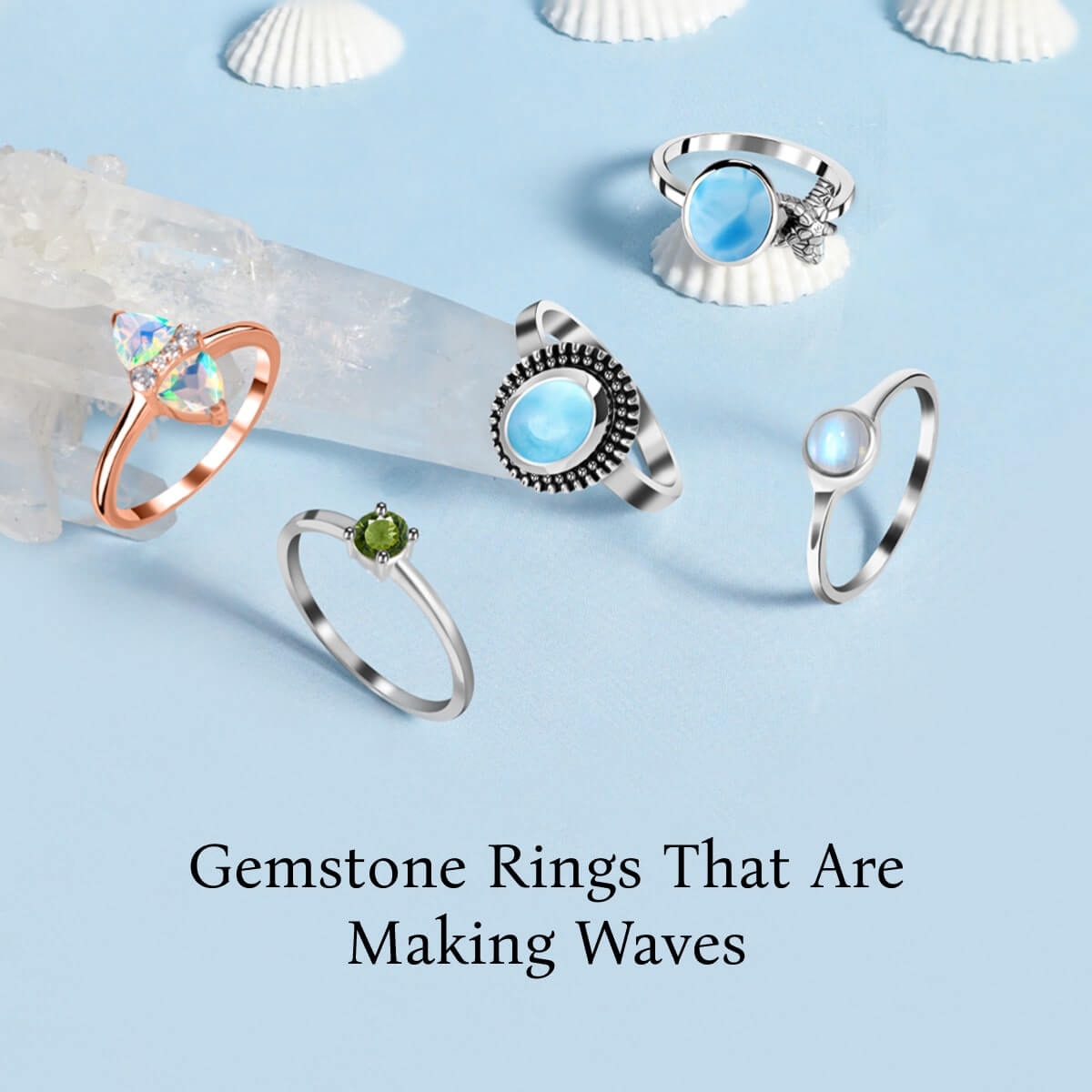 Trending Gemstone Rings Trending Gemstone Rings