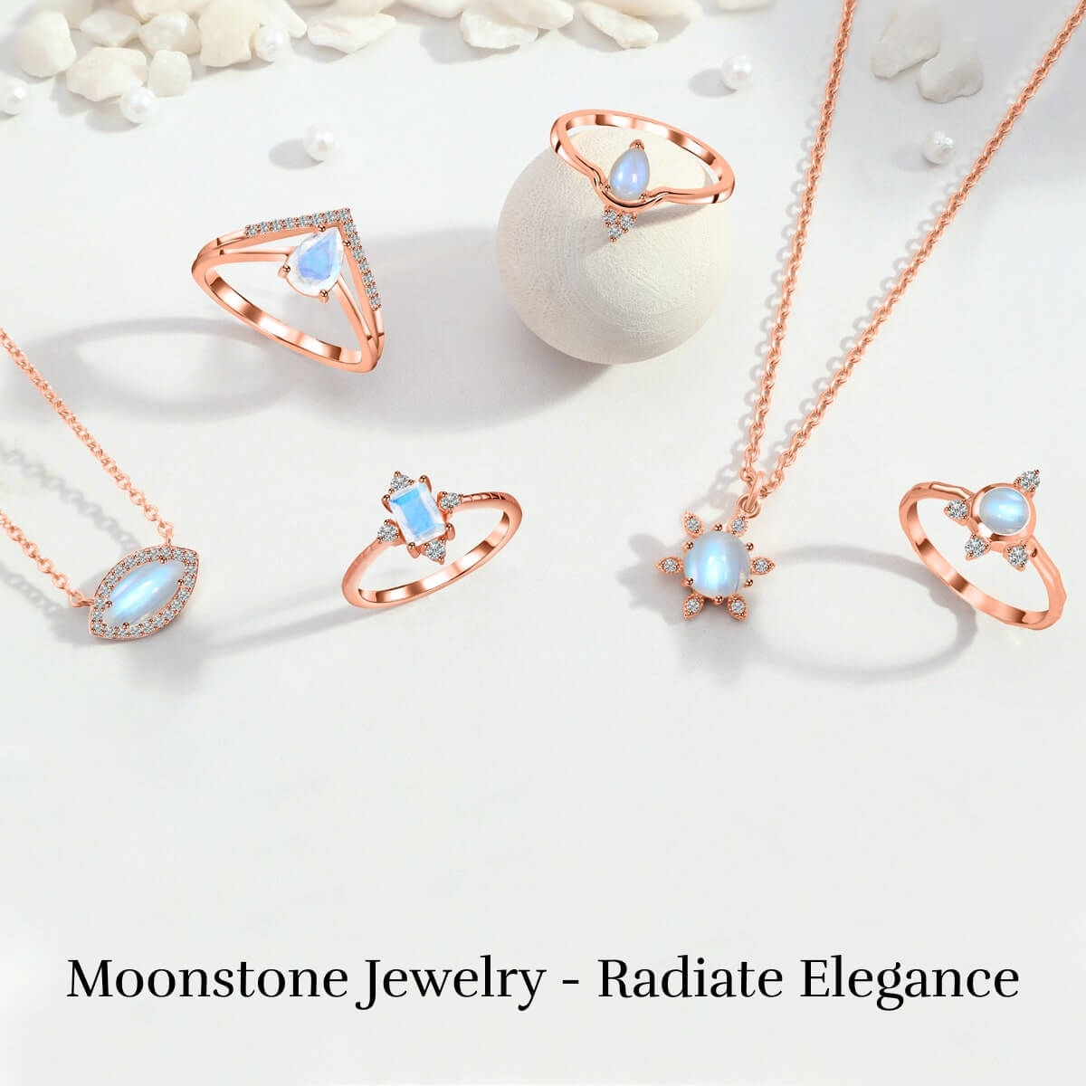 Moonstone jewelry