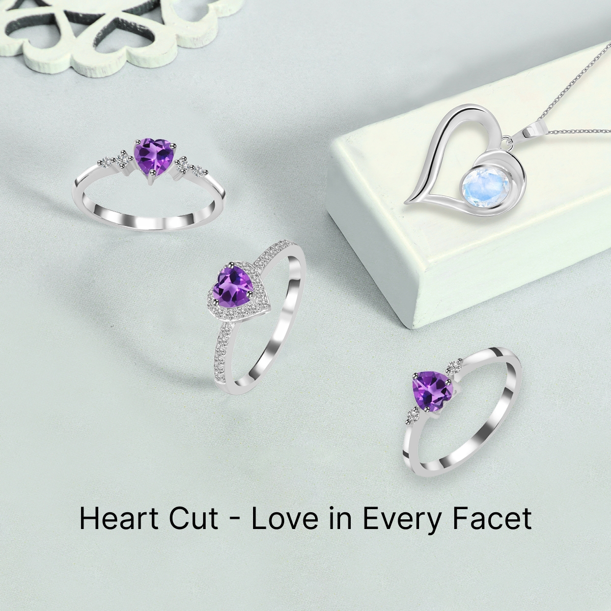 Heart Cut Heart Cut Engagement Ring