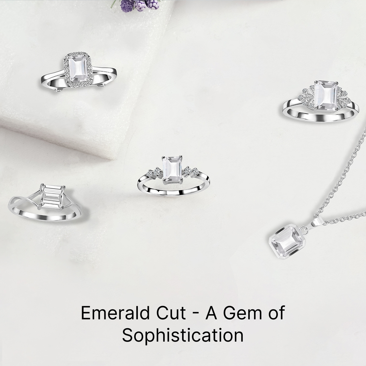 Emerald Cut Emerald Cut Engagement Ring