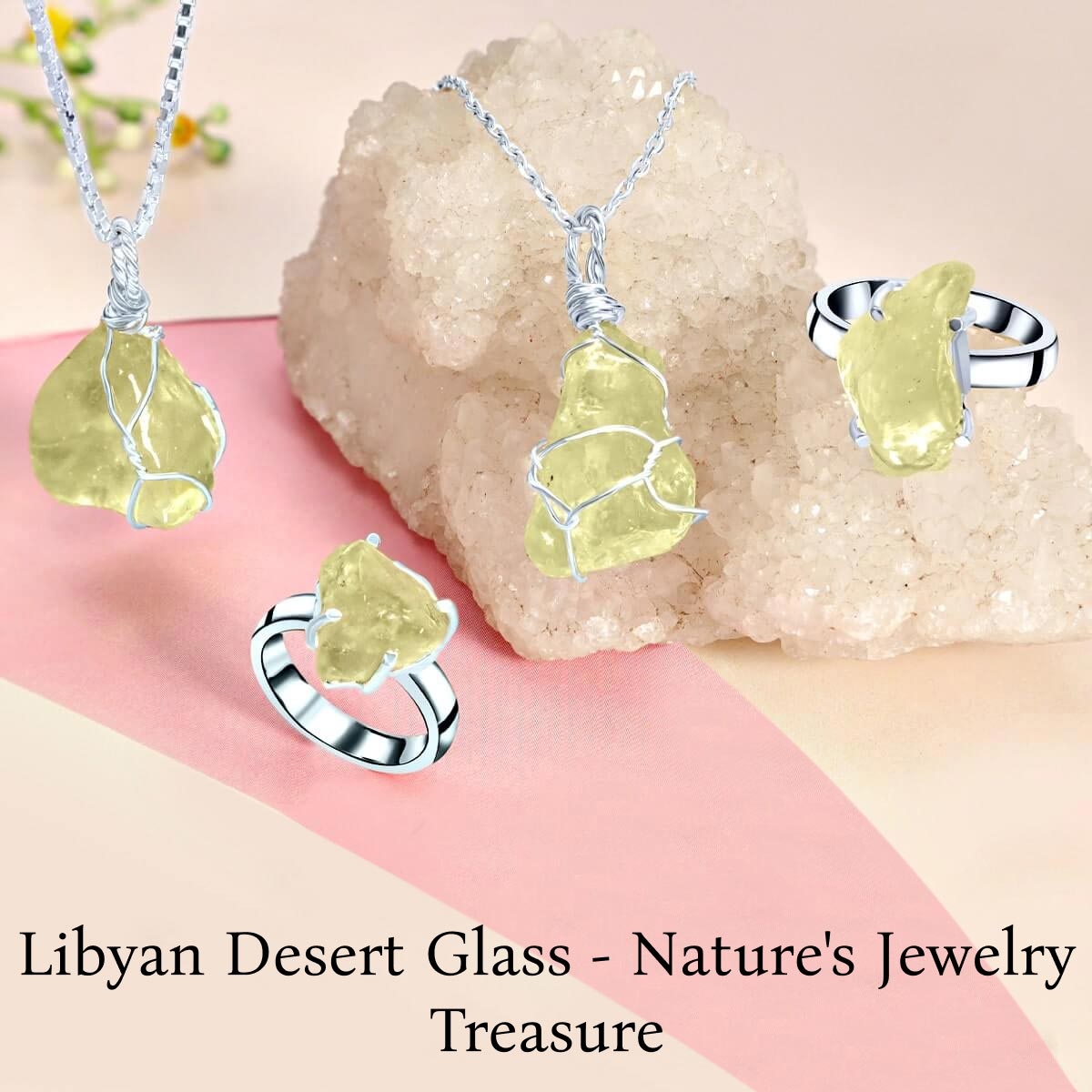 Libyan Desert Glass Jewelry