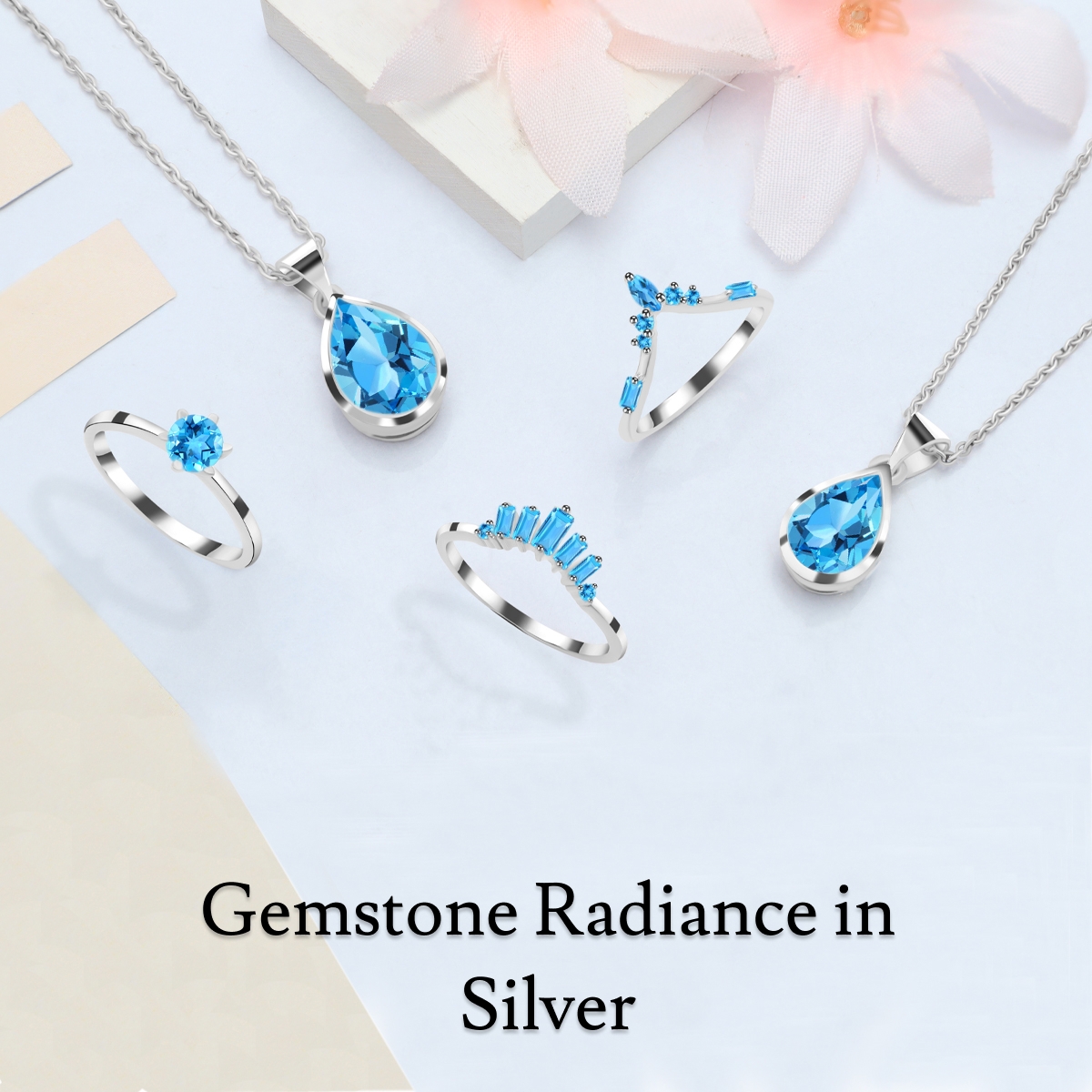 Silver Gemstone Jewelry