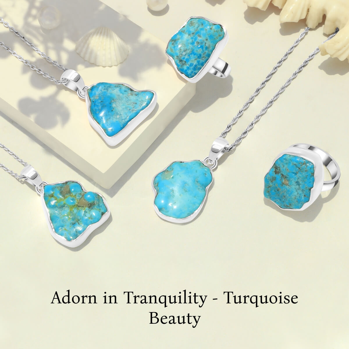 Silver Turquoise Gemstone Jewelry