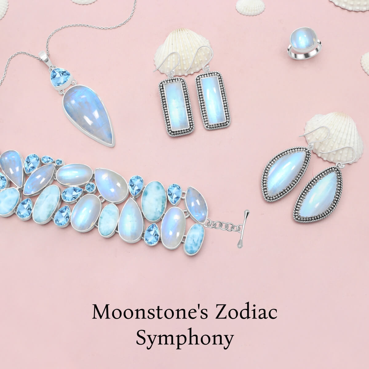 Zodiac sign Moonstone Zodiac sign