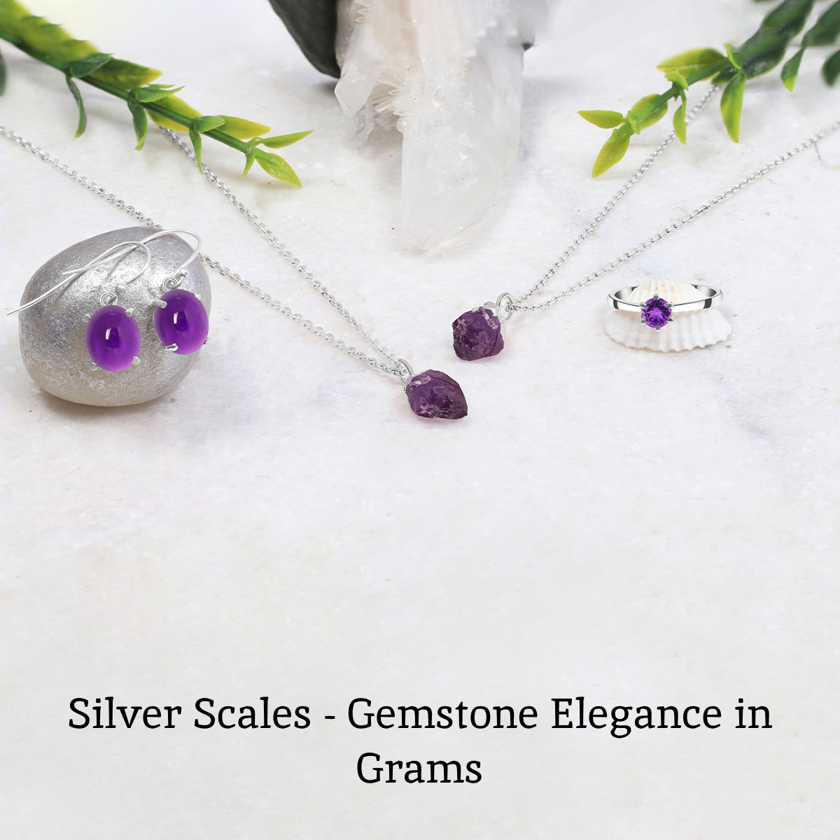 Buy Silver Gemstone Jewelry by Gram