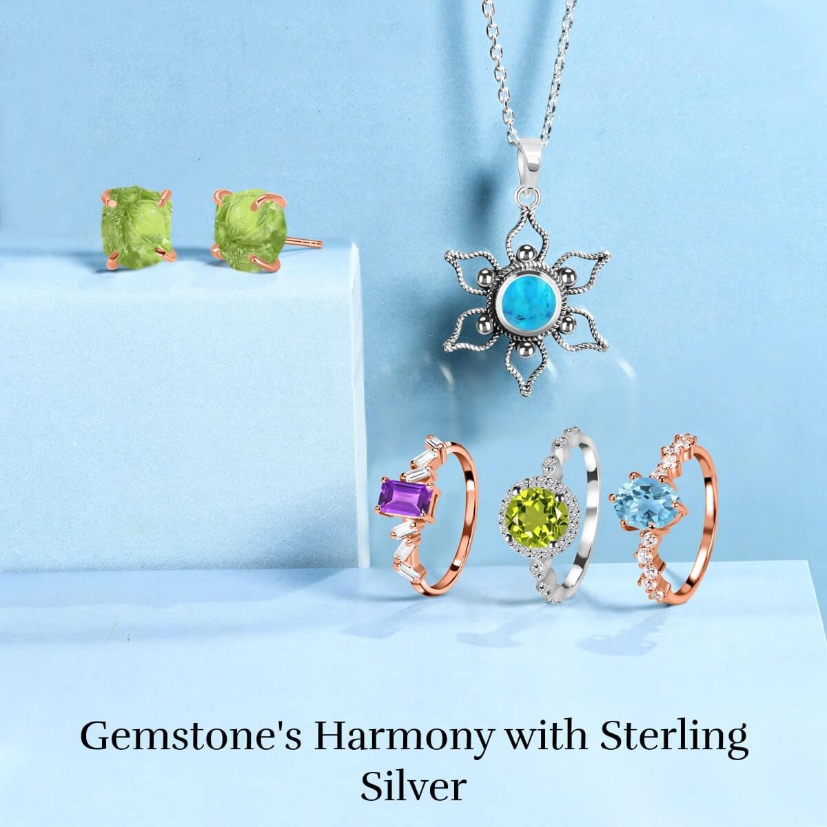 Gemstone Works Best With Sterling Silver Jewelry