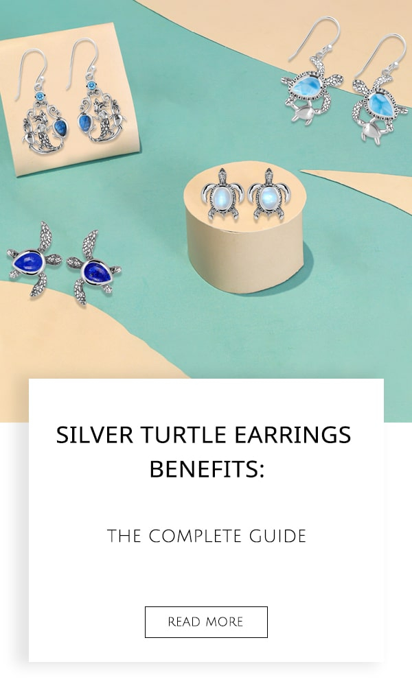 Silver Turtle Earrings Benefits