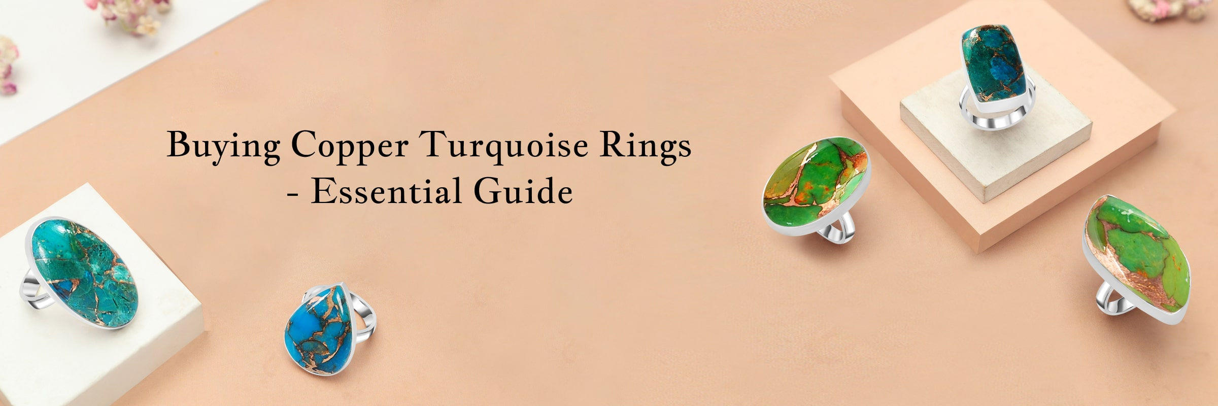 Copper Turquoise Ring