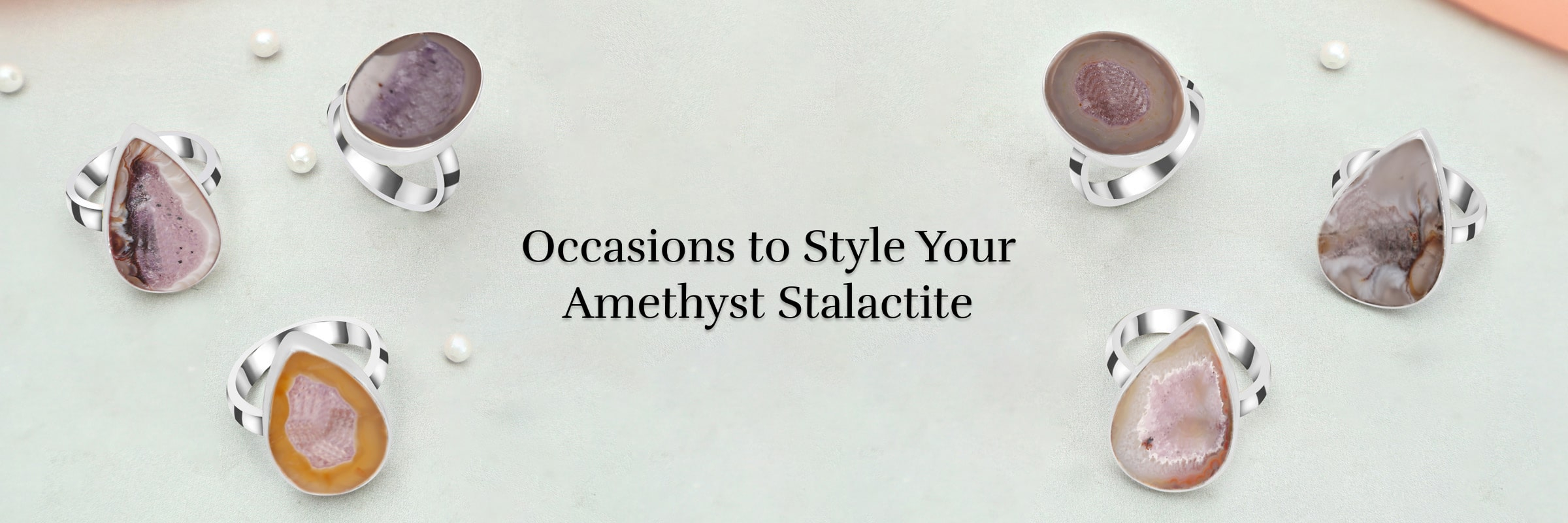 Best Occasions for Wearing Your Amethyst Stalactite Ring