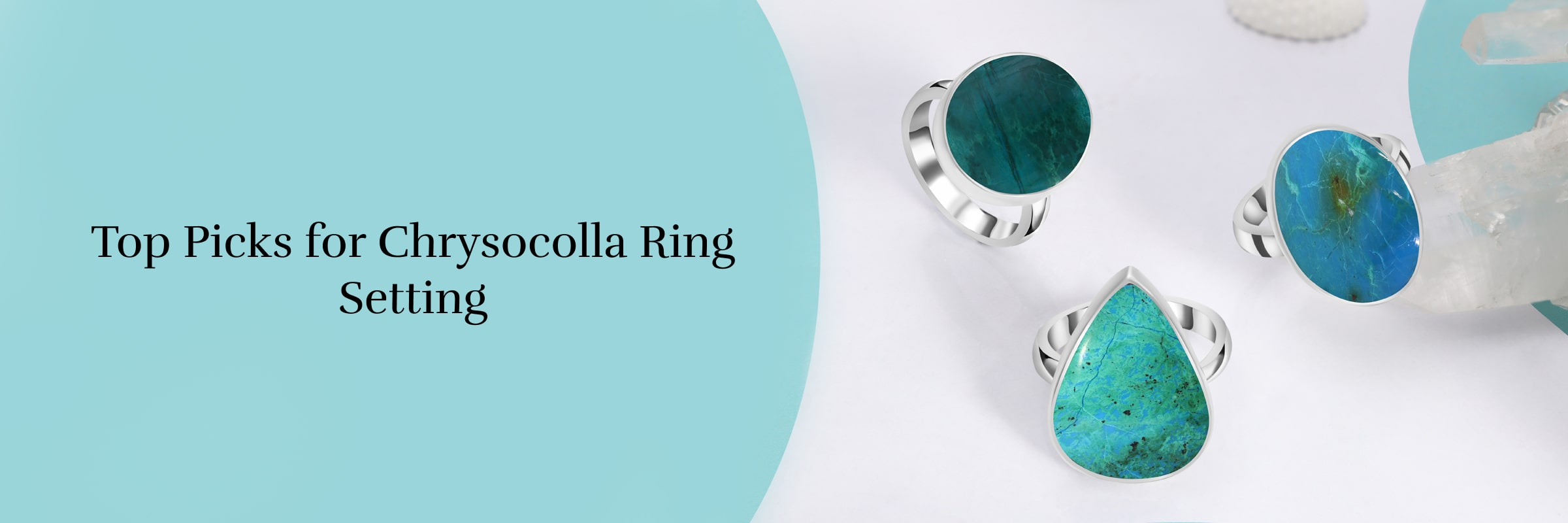 Chrysocolla Rings