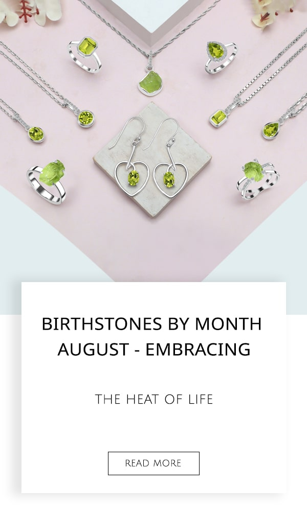 Birthstones by Month August