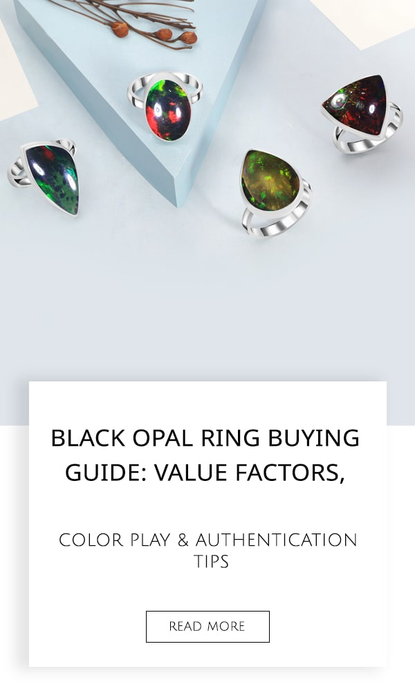 Black Opal Ring
