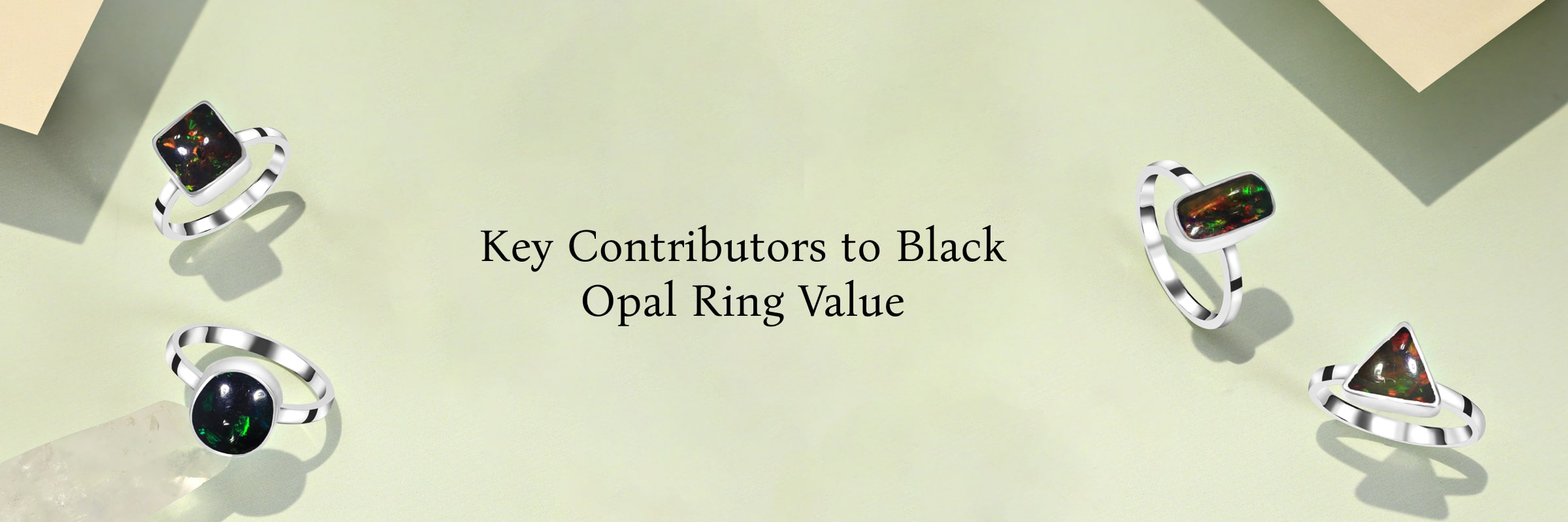 What Contributes to the Value of Black Opal Rings?