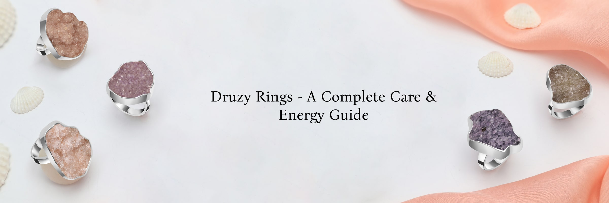 The Complete Guide to Druzy Rings: How to Harness Their Healing Energy & Maintain Their Power Druzy Rings
