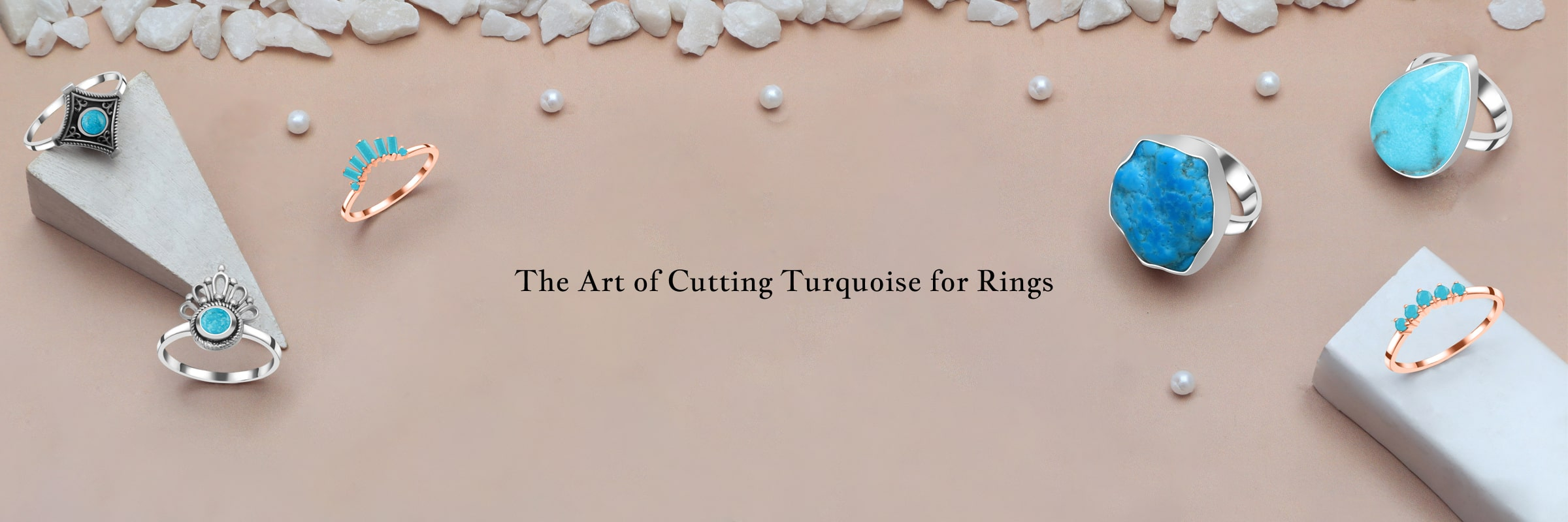 How is Turquoise Typically Cut & Used While Making Turquoise Rings?