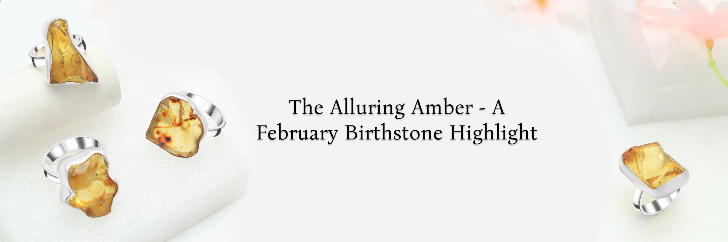 Amber Gemstone - The Second Primary Birthstones by Month February Amber Gemstone - The Second Primary Birthstones by Month February